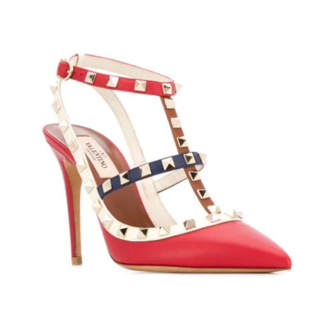 Valentino Rockstud caged pump
